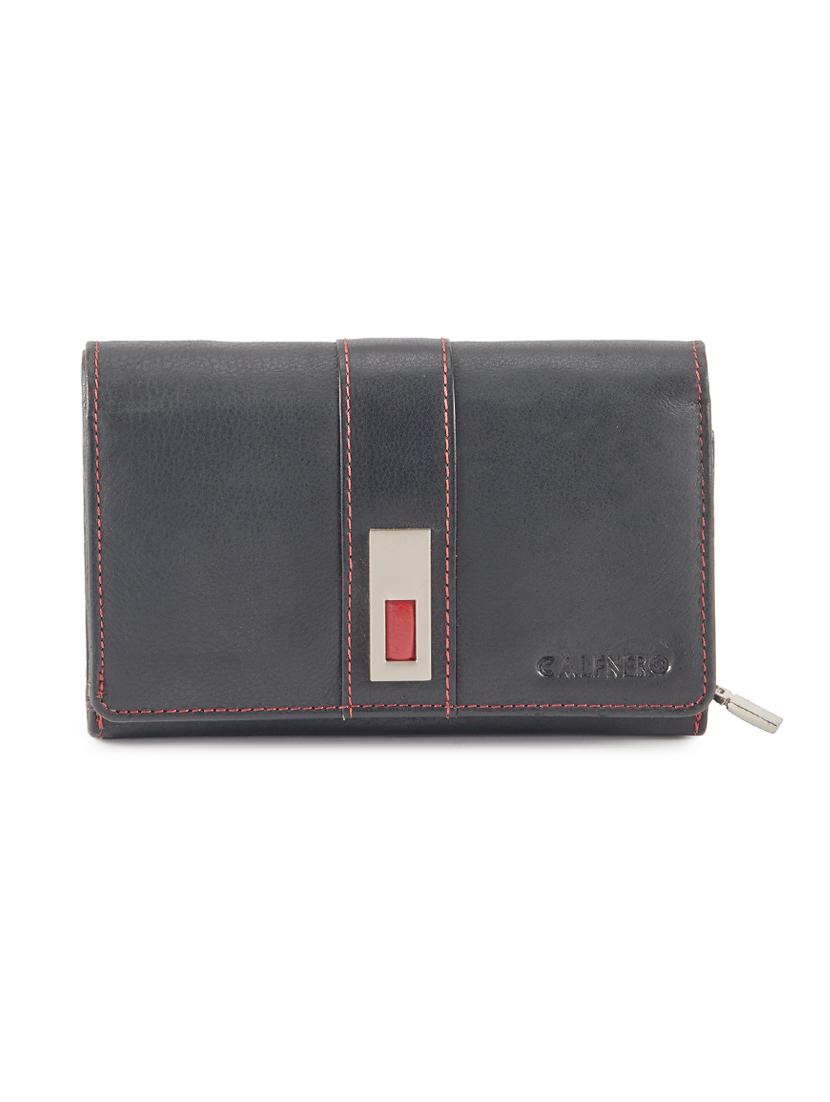 black leather wallet - 14742833 - Zoom Image - 0