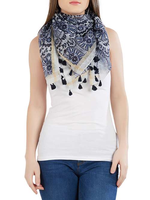 women's floral print stole - 14749088 -  Standard Image - 0