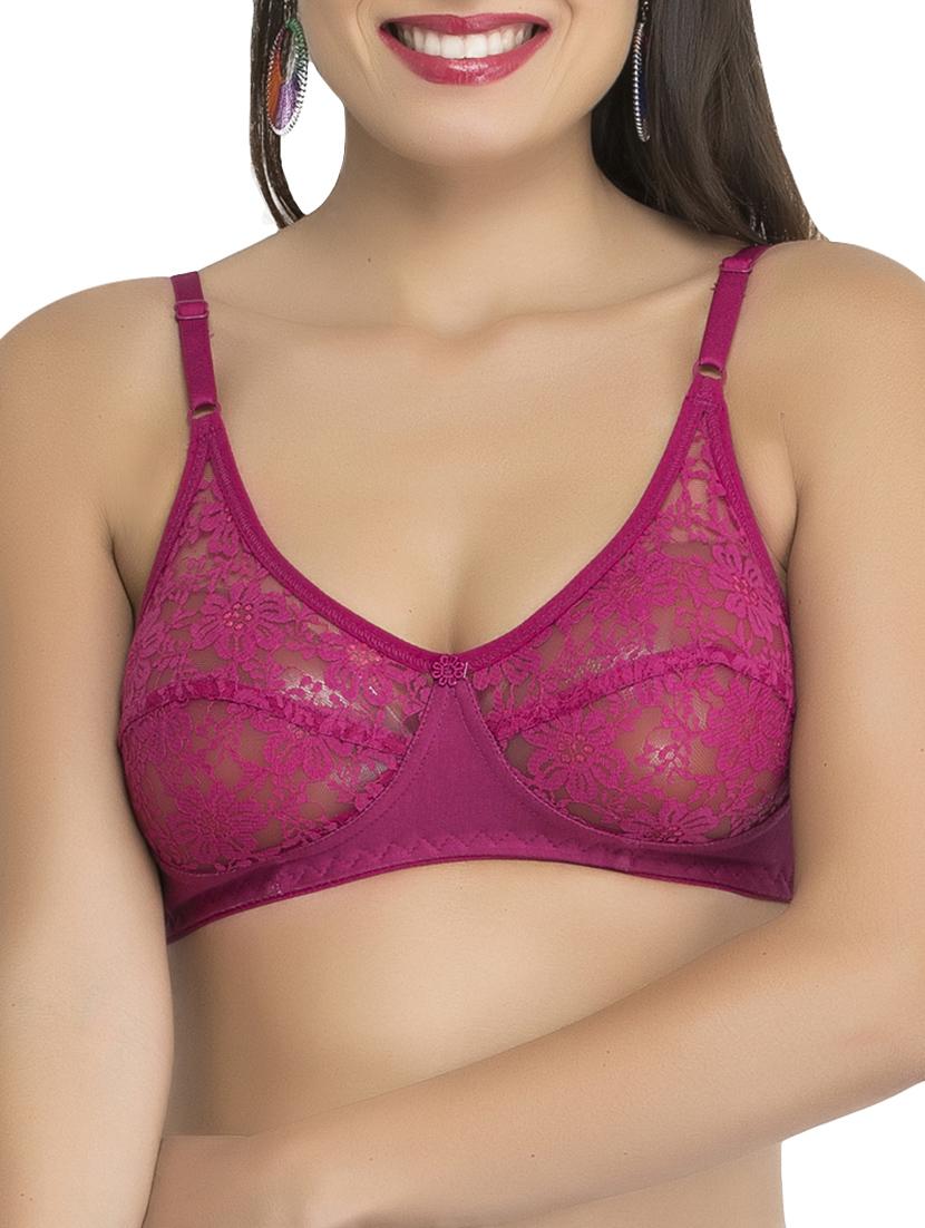 set of 3 floral lace minimizer bra - 14750997 -  Standard Image - 3