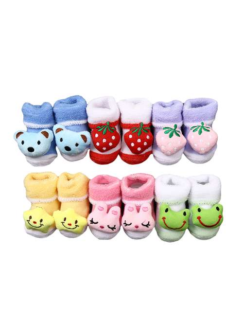 multi colored fabric bootie - 14754872 -  Standard Image - 0
