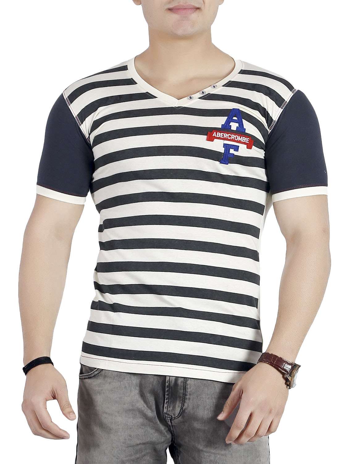 beige cotton t-shirt - 14755969 - Zoom Image - 0