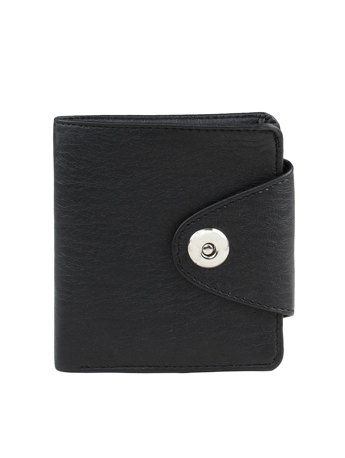 black leatherette wallet - 14769503 - Zoom Image - 0