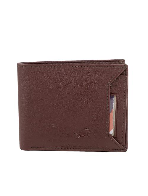 brown leatherette wallet - 14769507 -  Standard Image - 0