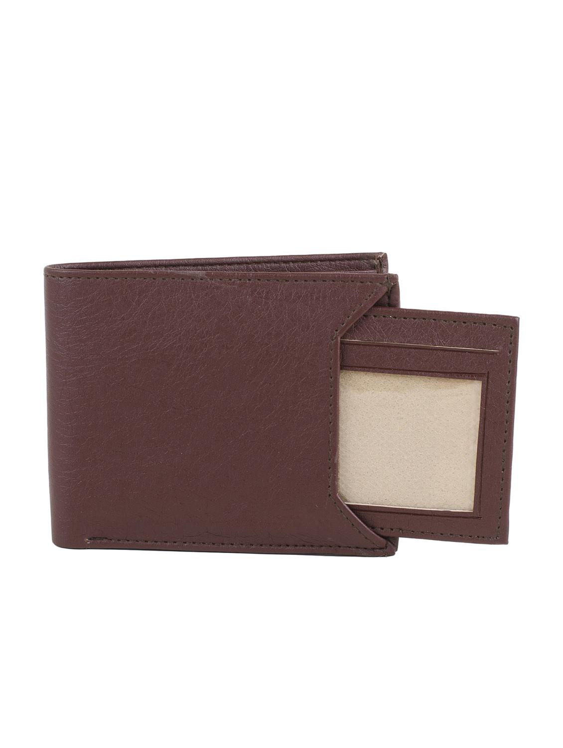 brown leatherette wallet - 14769507 - Standard Image - 3
