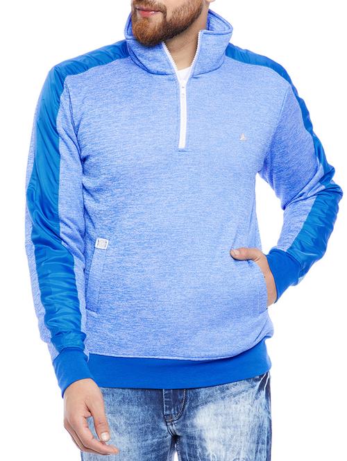 light blue polyester sweatshirt - 14769886 - Standard Image - 0