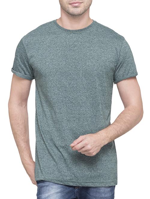 green cotton t-shirt - 14770521 - Standard Image - 0