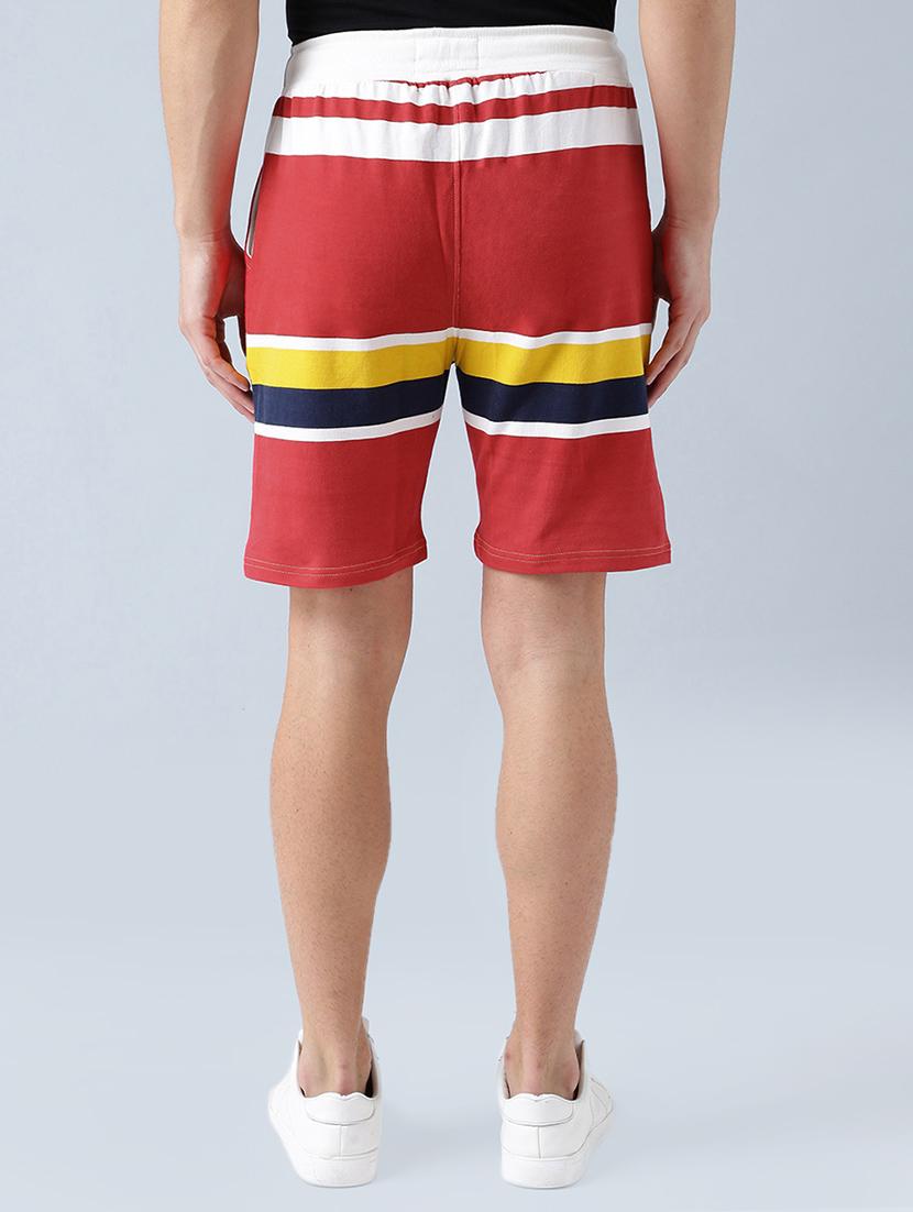 Red Cotton Shorts By Stormborn Online Ping For In Red Cotton Shorts By Stormborn Online Ping For In India 14771741
