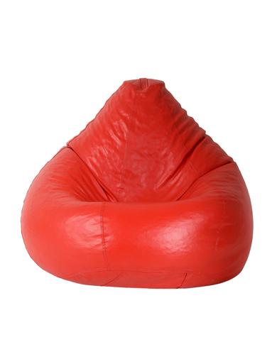 Gunj Large Teardrop Bean Bag Cover Without Filling Red Gunj Large Teardrop Bean Bag Cover Without Filling Red