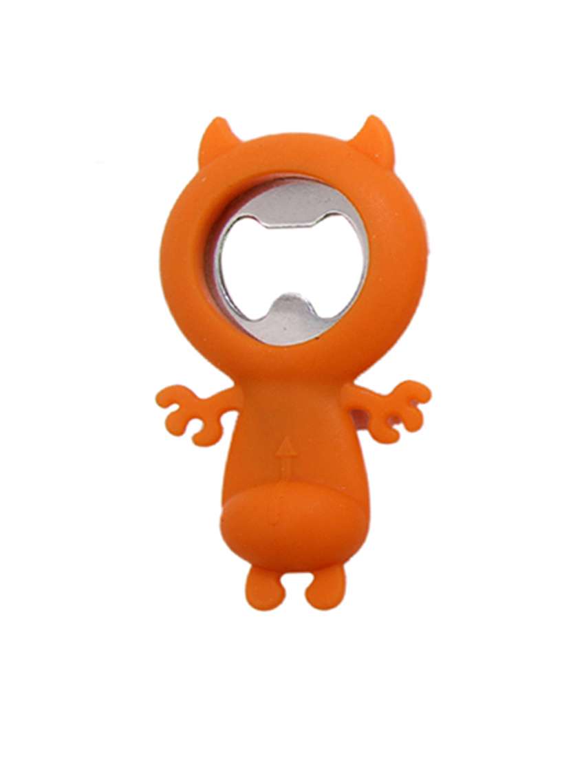 orange cute cartoon style bottle opener