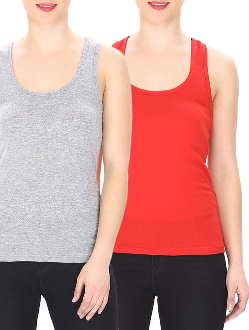 set of 2 multi colored camisoles  - 14774682 -  Standard Image - 0