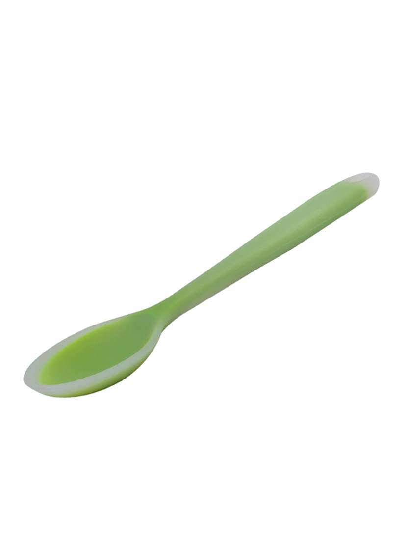 premium blue silicone made ladle spoon