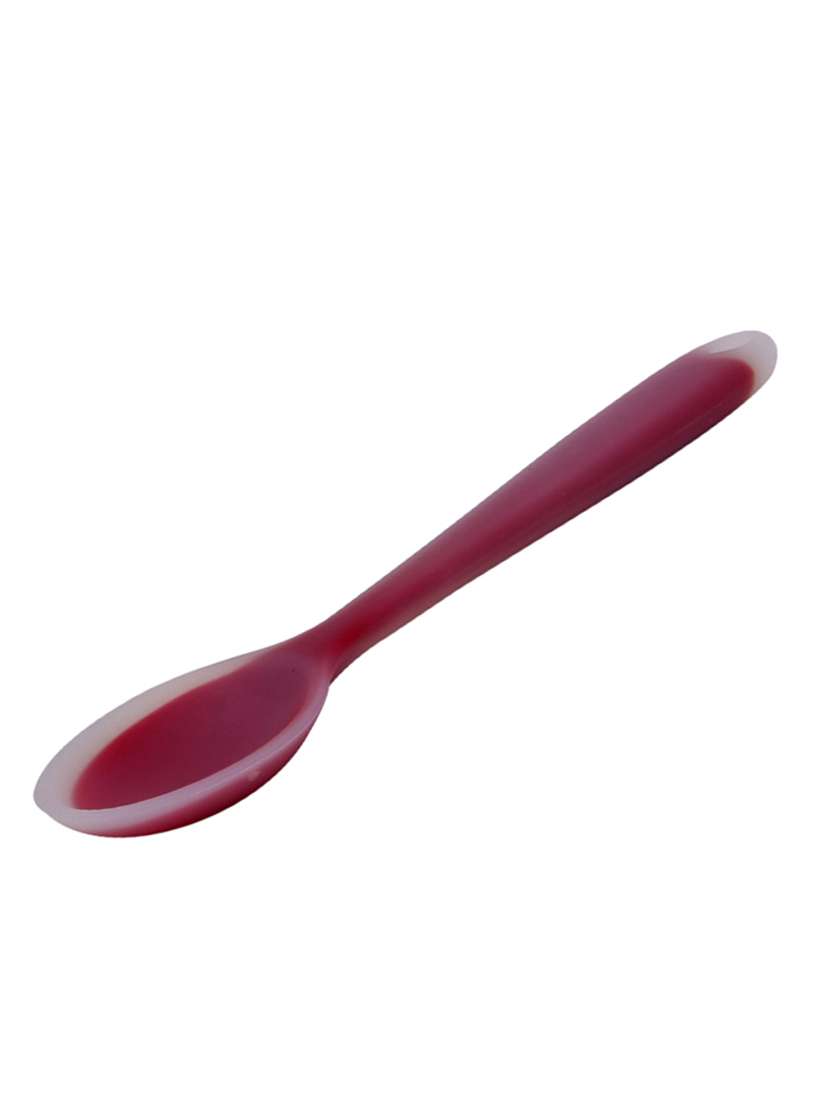 premium blue silicone made ladle spoon