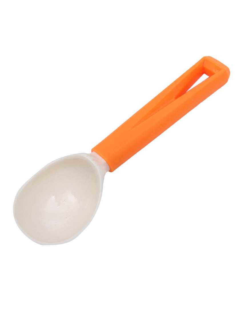 ceramic handle green scoop spoon