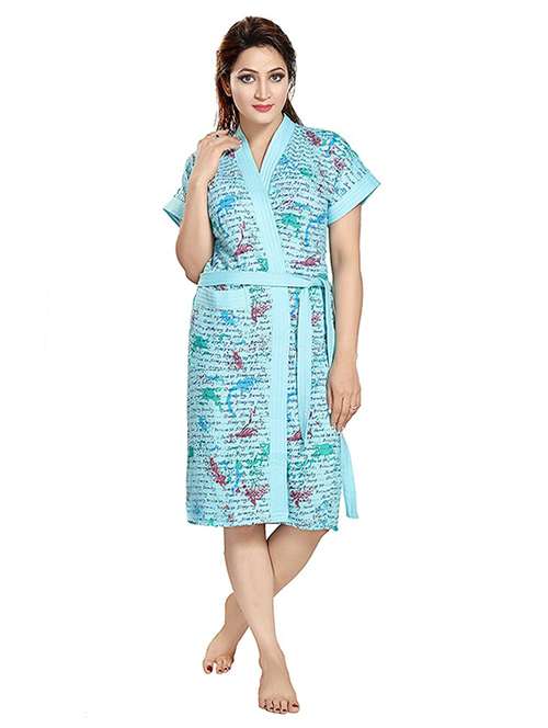 pink book print women bath robe - 14779733 -  Standard Image - 0