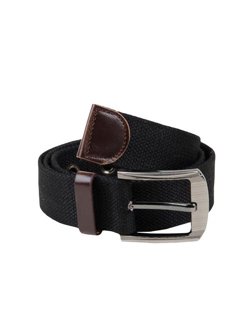 black leather belt - 14790319 - Standard Image - 0