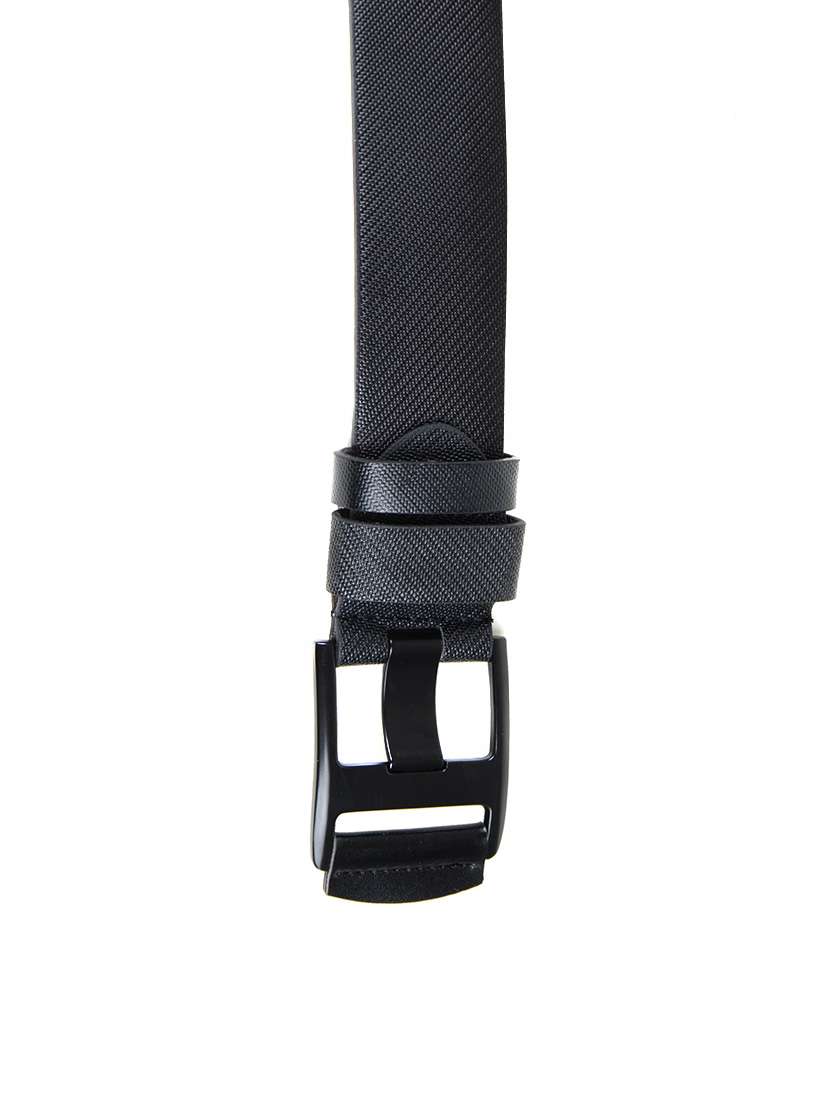 black leather belt - 14790349 -  Standard Image - 3