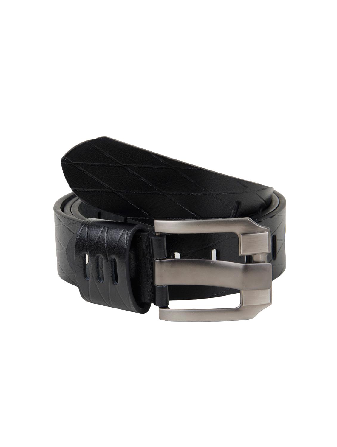 black leather belt - 14790364 -  Zoom Image - 0