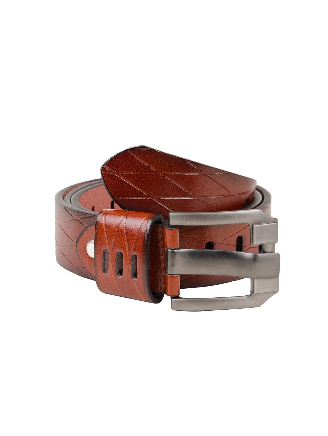brown leather belt - 14790366 - Zoom Image - 0