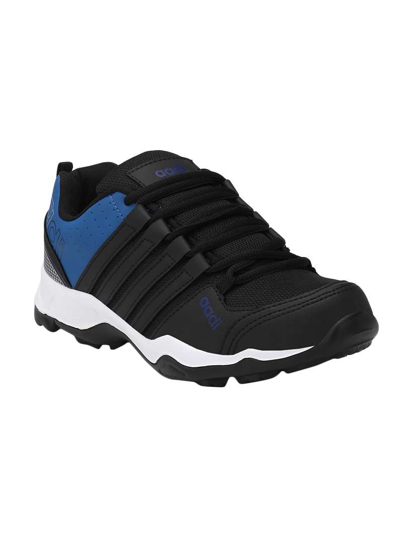 Buy online Black Mesh Sport Shoe from Footwear for Men by Aadi for ₹499