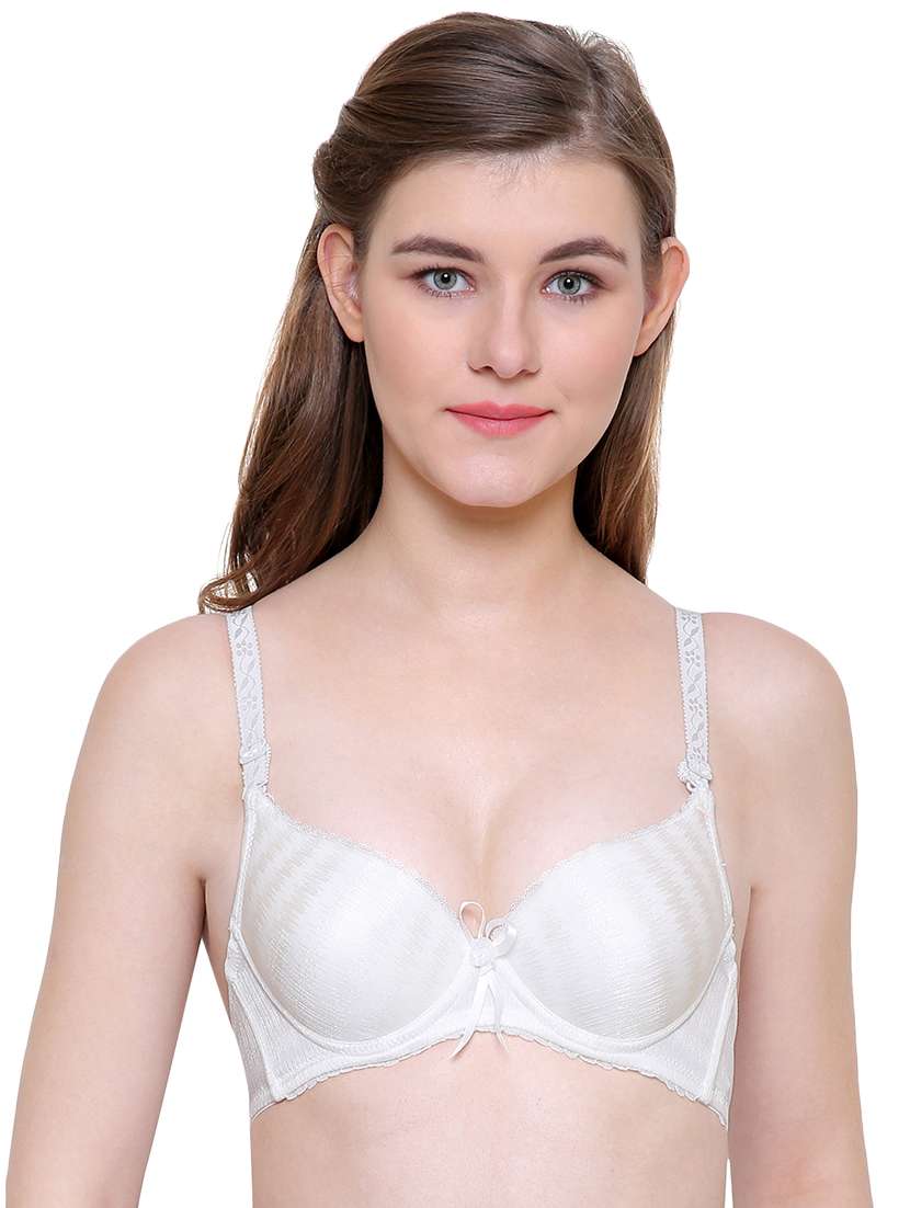 white push up bra