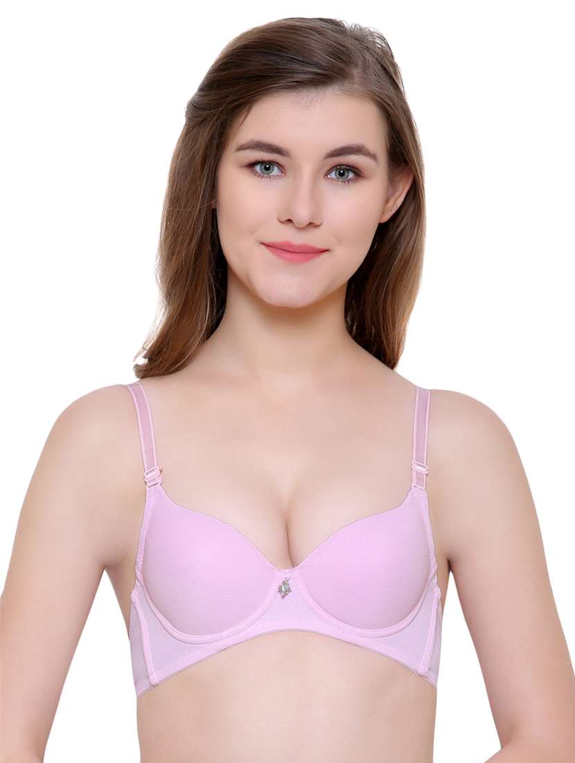 pink push up bra