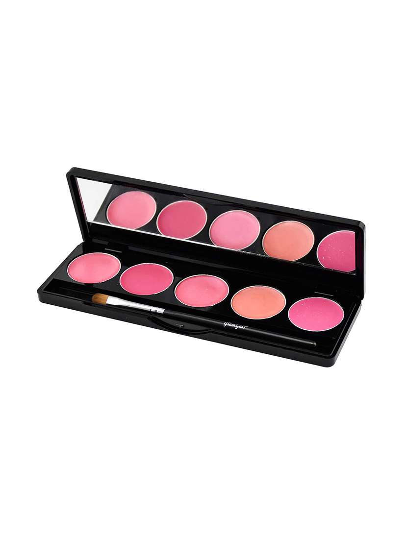 Buy Glamgals 5 Color Lipstick Palette,9g & Get Lip Liner Pencil Free