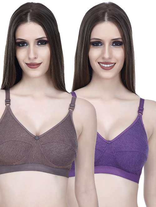 set of 2 floral patch bra  - 14811437 -  Standard Image - 0