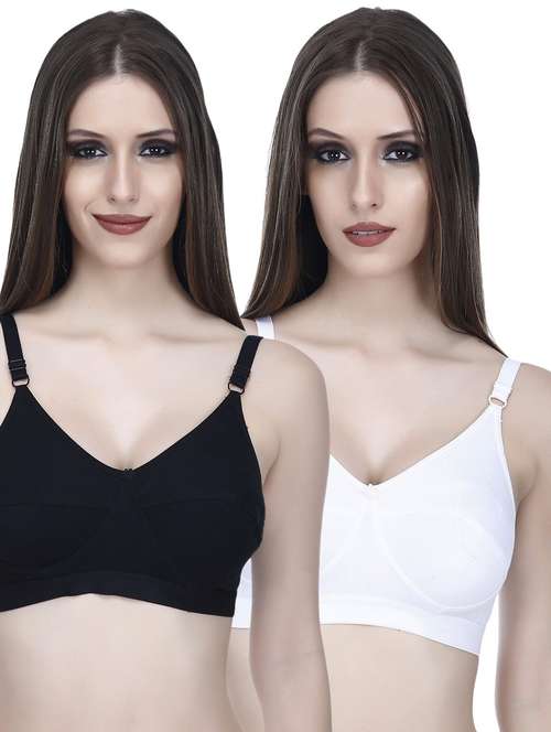set of 2 floral patch bra - 14811445 - Standard Image - 0