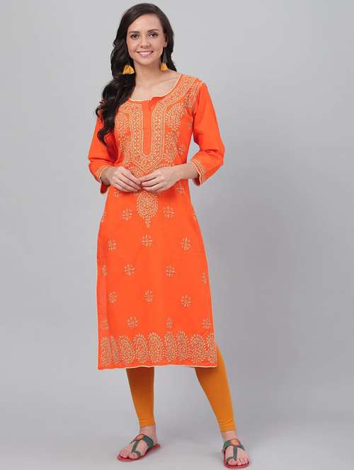 women's straight kurta - 14815957 -  Standard Image - 0
