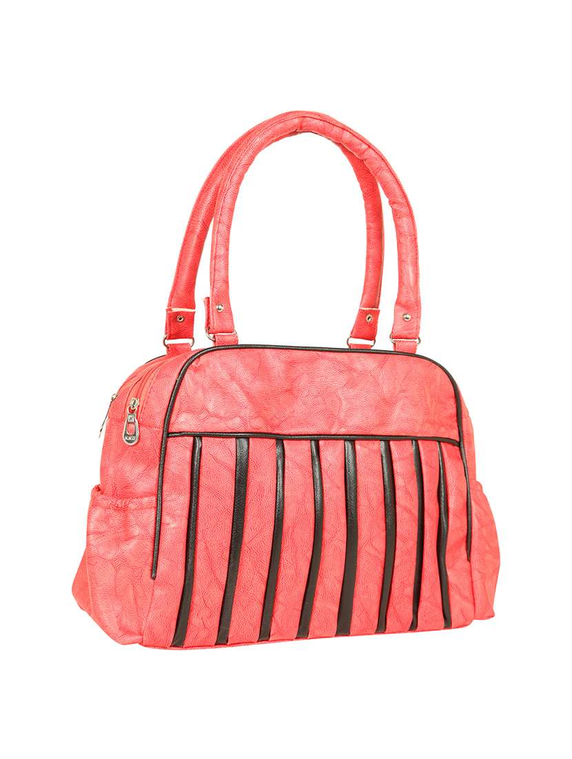 pink leatherette  regular handbag - 14816517 -  Standard Image - 3