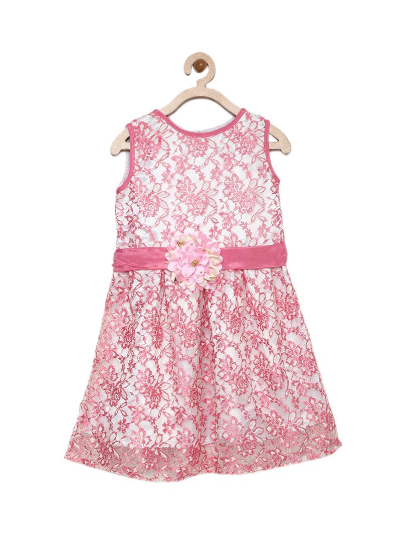girls round neck sleeveless frock - 14842330 - Zoom Image - 0
