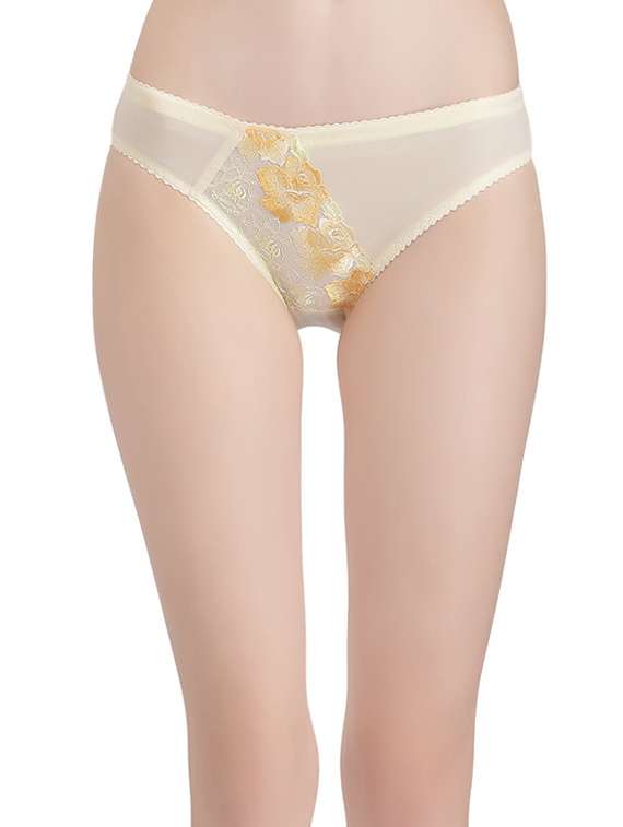 beige bikini panty