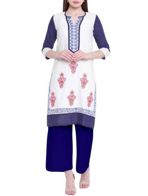 women's straight kurta - 14846137 -  Standard Image - 0