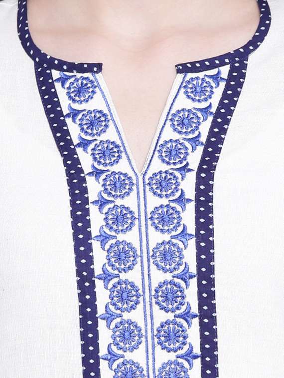 women's straight kurta - 14846137 - Standard Image - 3