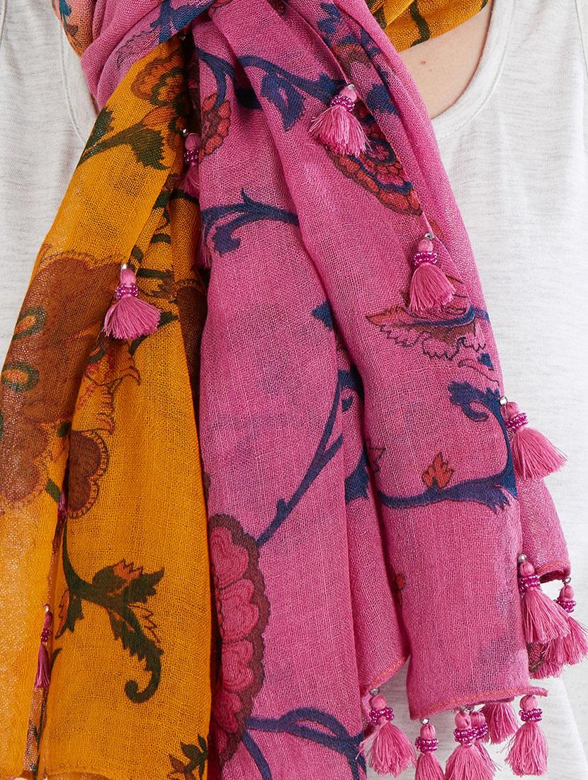 women's floral print stole - 14847386 - Standard Image - 3