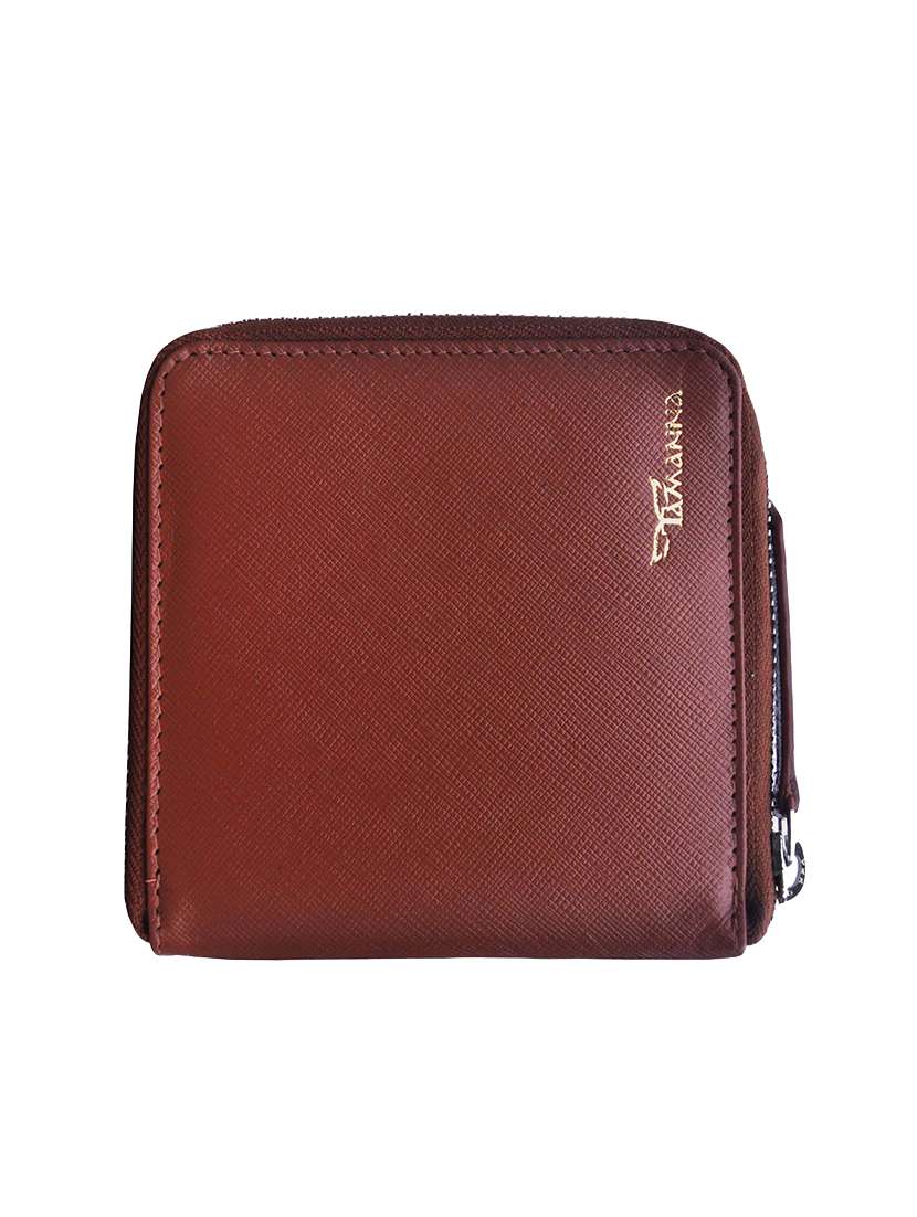 tan leather wallet