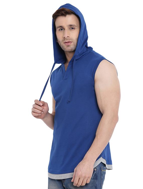 blue cotton t-shirt - 14859023 - Standard Image - 3