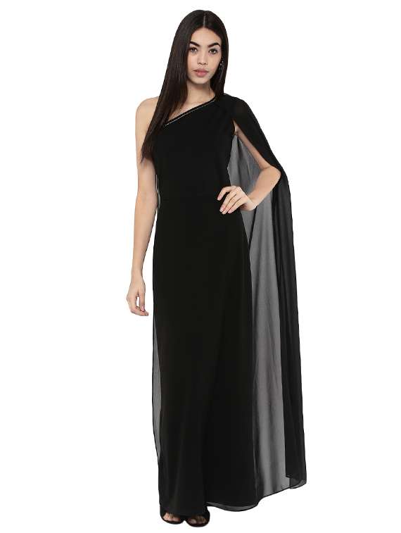 chinese dress ladies Kazo Cairo Maxi Dress (Black_S) main image 0