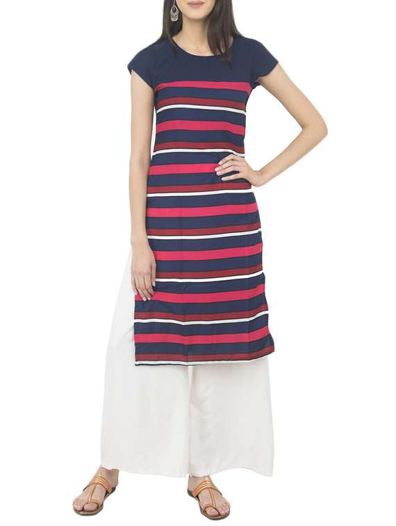 limeroad crepe kurtis