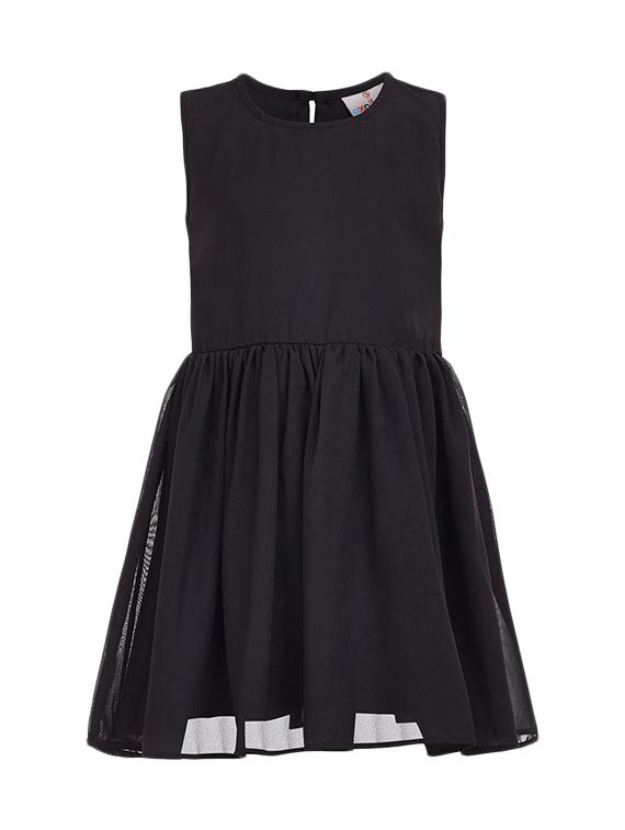 black polyester frock - 14867787 - Zoom Image - 0