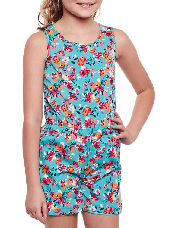 green polyester playsuit - 14867834 - Zoom Image - 0