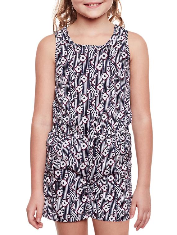 blue polyester playsuit - 14867836 - Zoom Image - 0