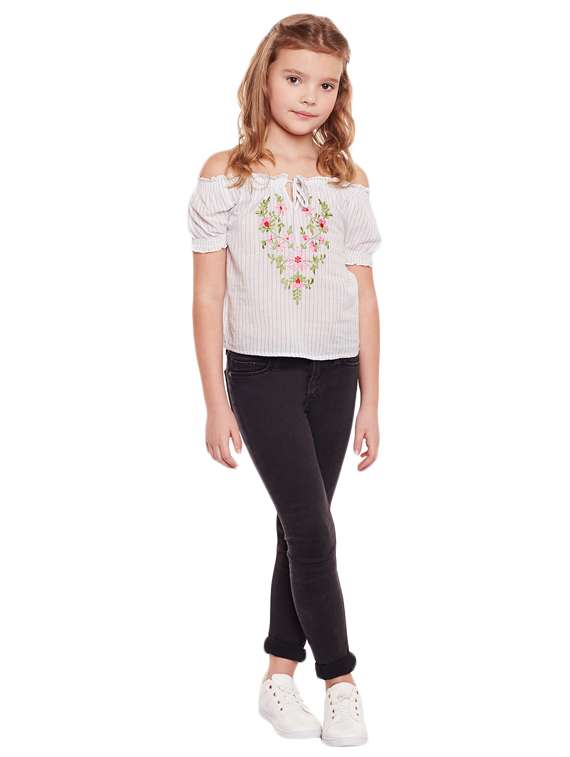 white cotton top - 14867850 - Standard Image - 3