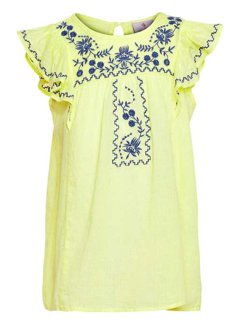 yellow cotton top - 14867854 - Standard Image - 0