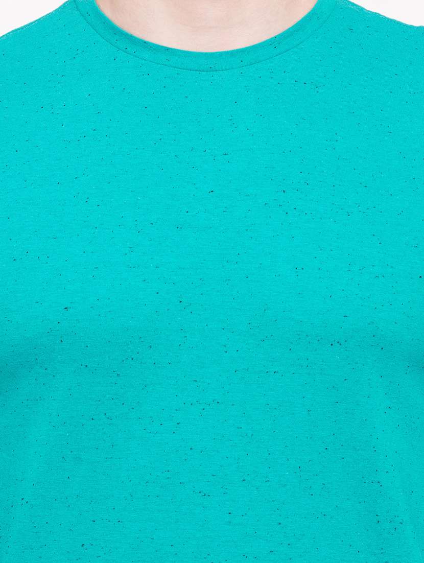 turquoise cotton t-shirt - 14869468 - Standard Image - 3