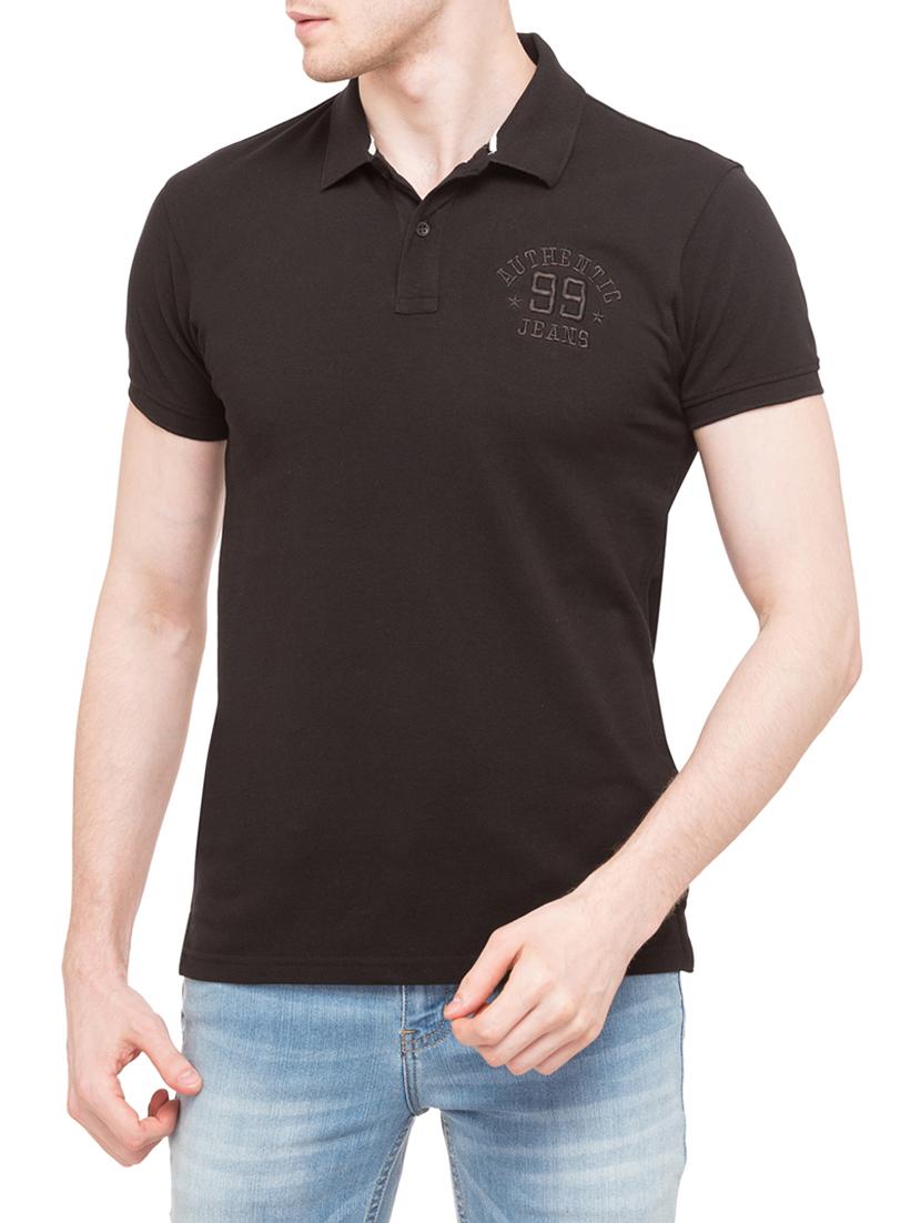 black cotton t-shirt - 14869474 - Zoom Image - 0