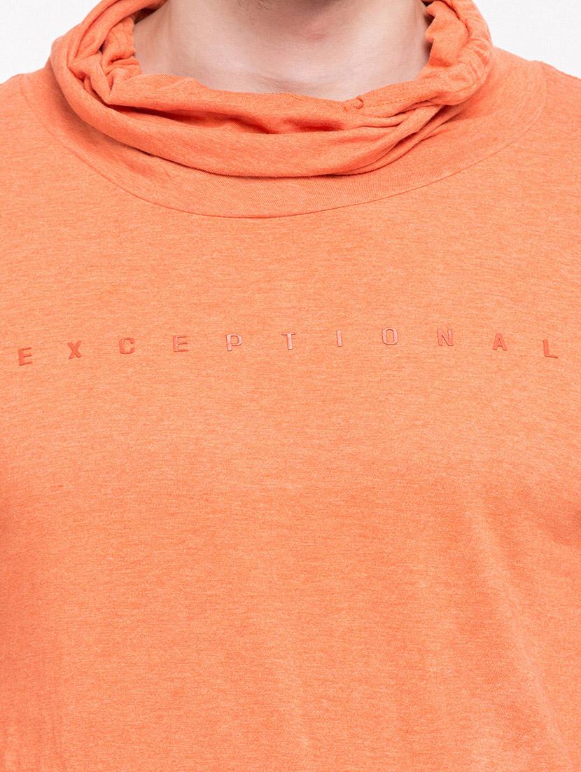 orange cotton pocket t-shirt - 14869552 - Standard Image - 3