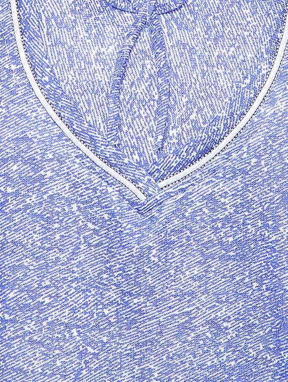 blue hosiery nightwear gown - 14870709 -  Standard Image - 3