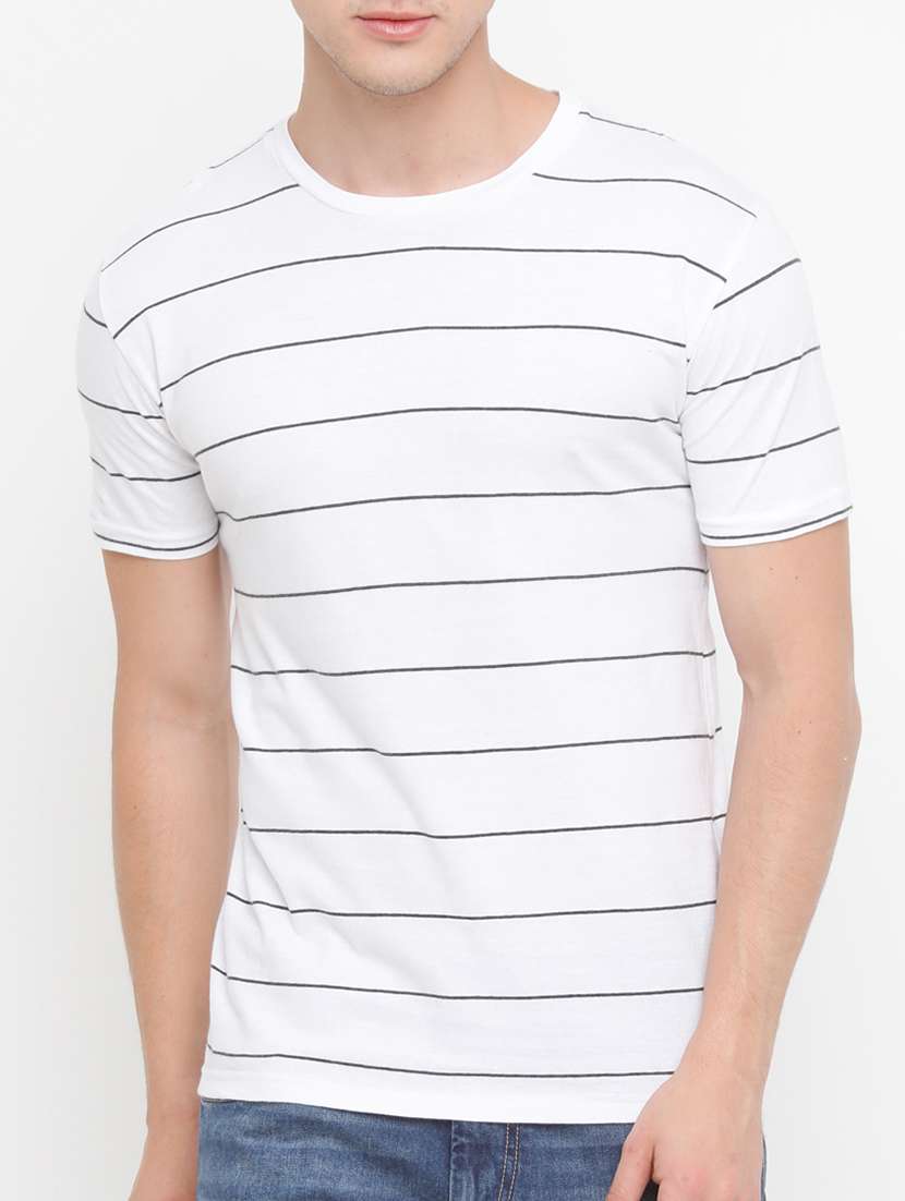 white cotton t-shirt