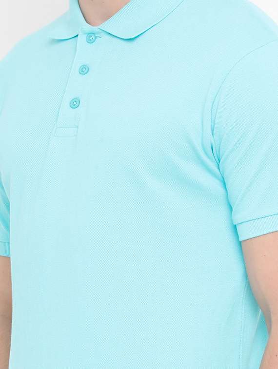 light blue solid t-shirt - 14882332 -  Standard Image - 3